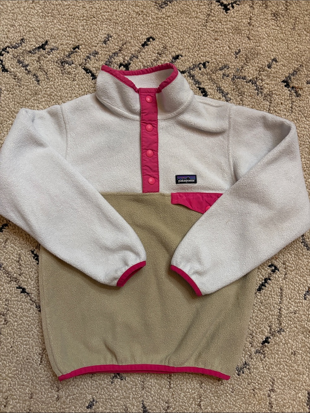 Patagonia kids snap pullover